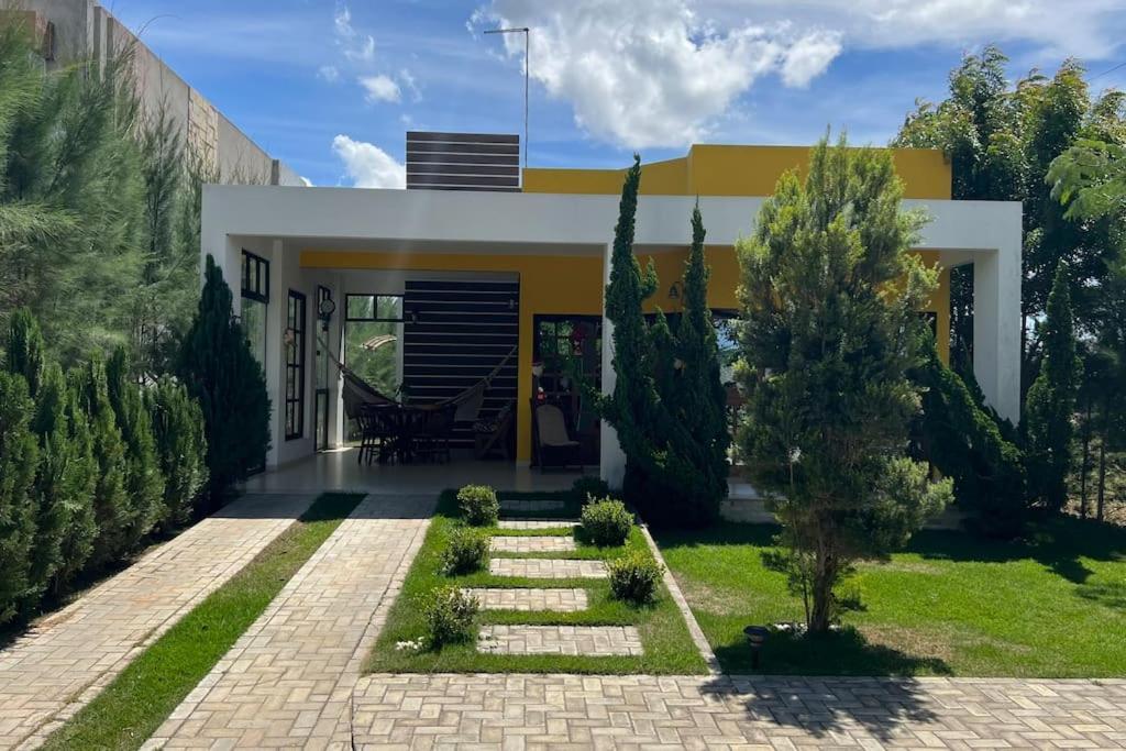 Casa Retro Chique Bananeiras - Cond Yes Banana Villa Bagian luar foto